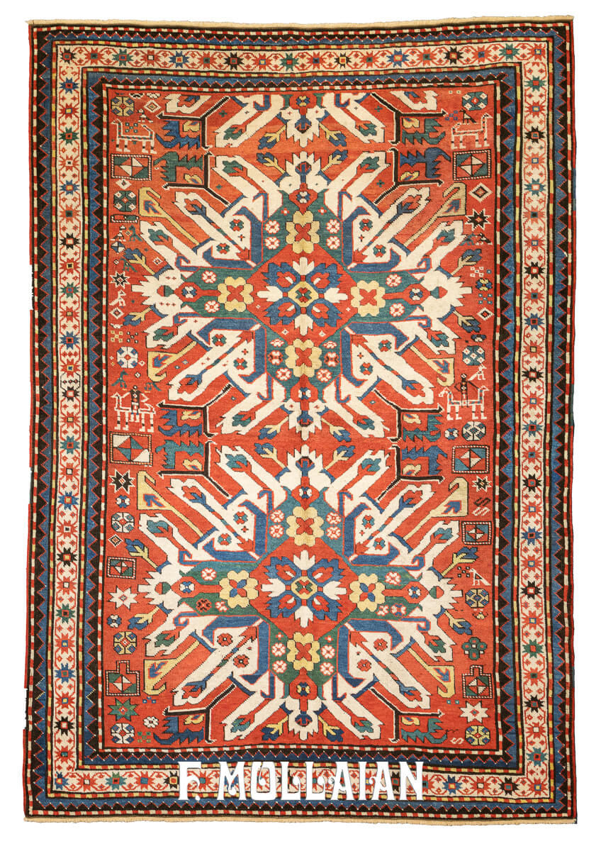 Kazak Adler Rug Eagle Design n°:419672